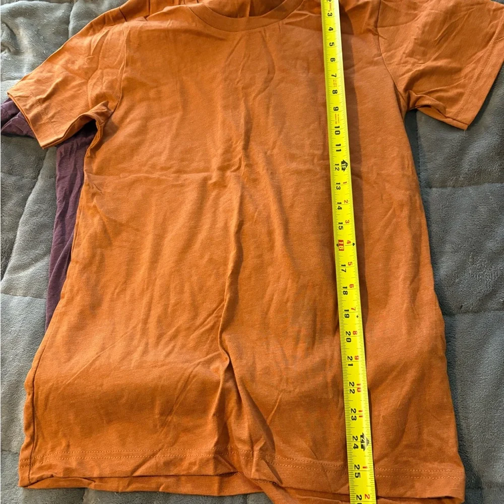 4/$25 Womens Orange and Purple T-Shirts - Picture 5 of 5